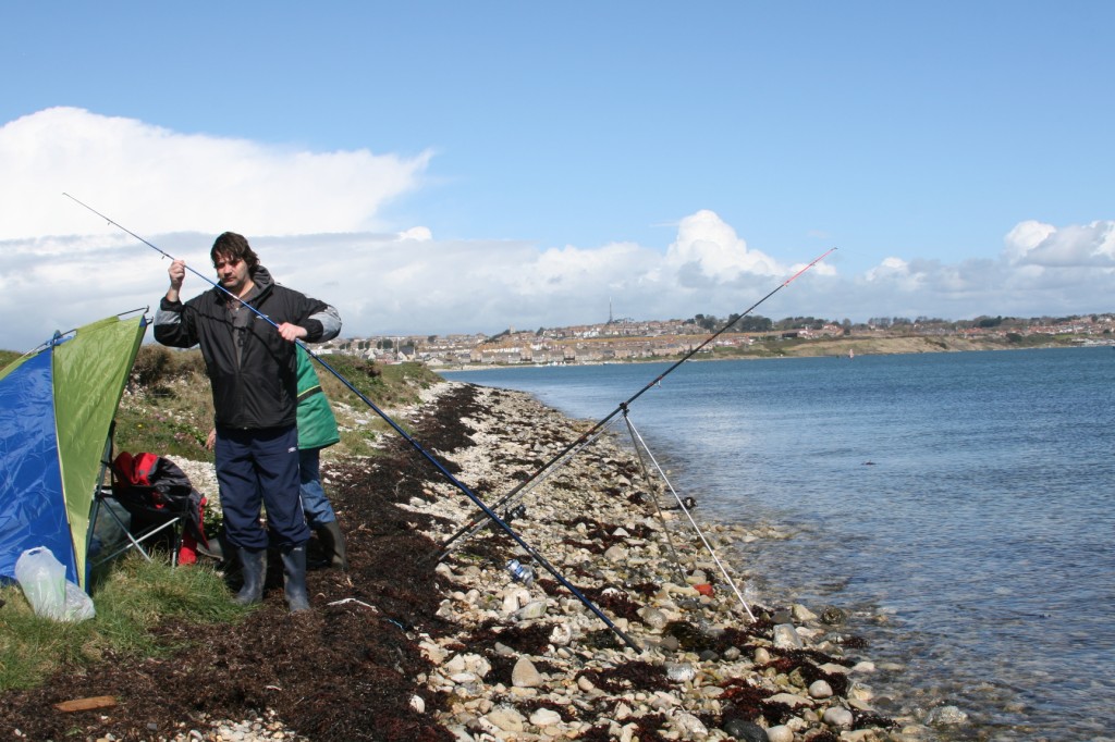 Fishing forecast for Chesil Beach, Weymouth, Portland & Kimmeridge Bay. 11th April 2012