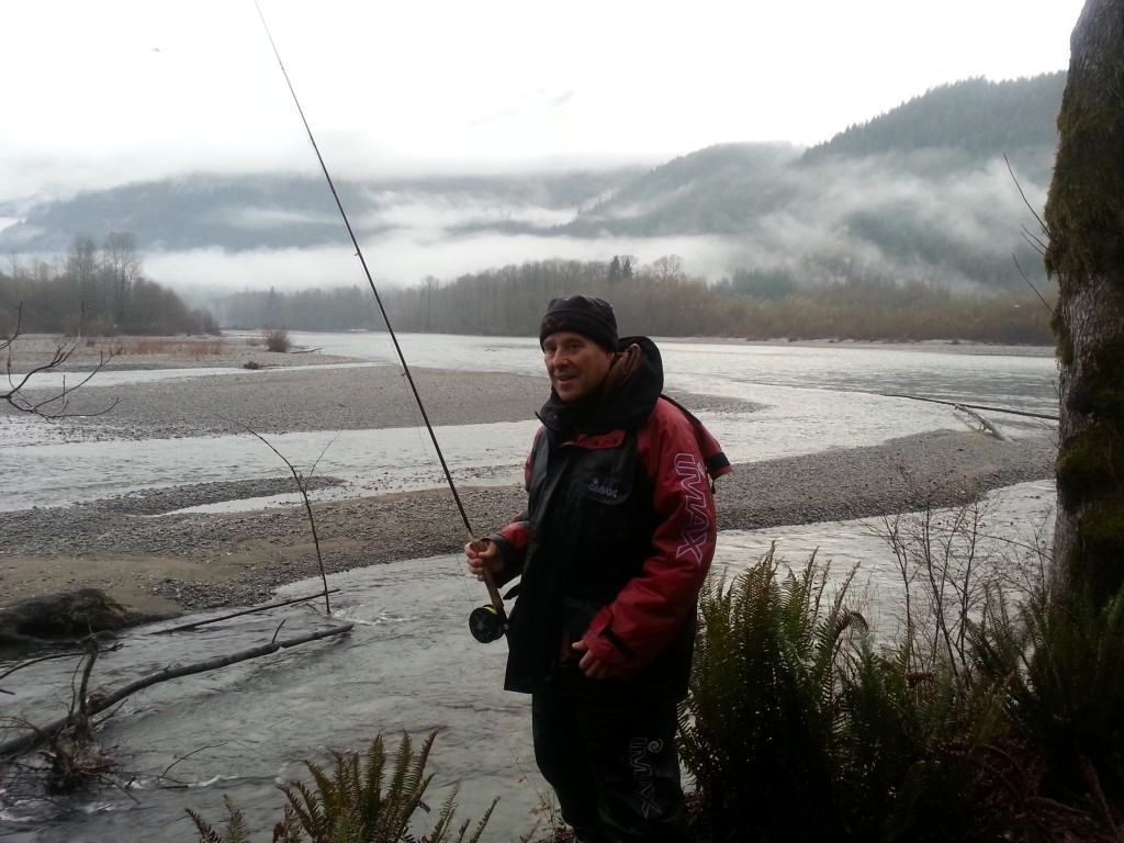 Fishing the Fraser River in Canada for White Sturgeon