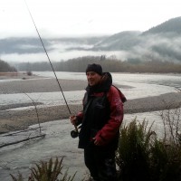 Fishing the Fraser River in Canada for White Sturgeon