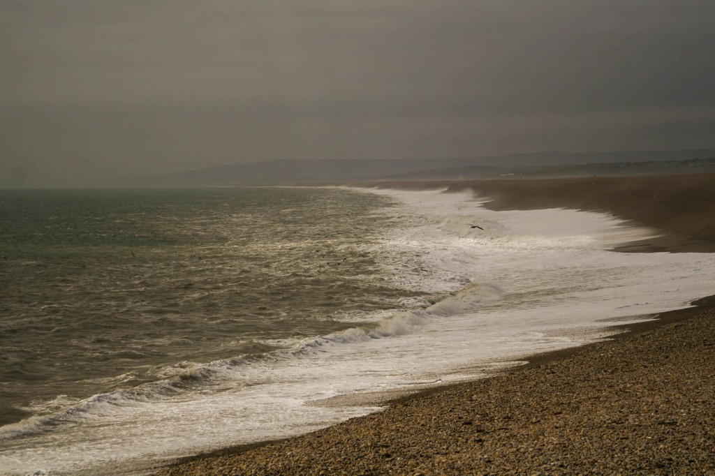 Chesil after a storm-3