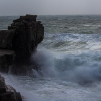 Fishing in a storm