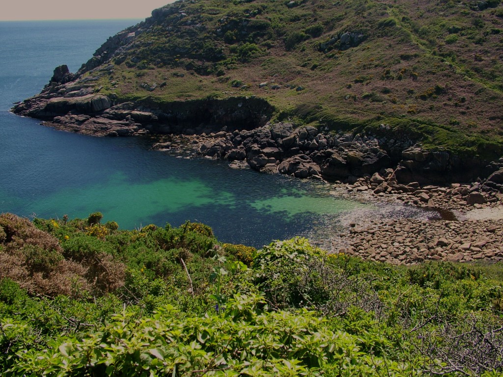 Cornwall fishing marks: Penberth Cove