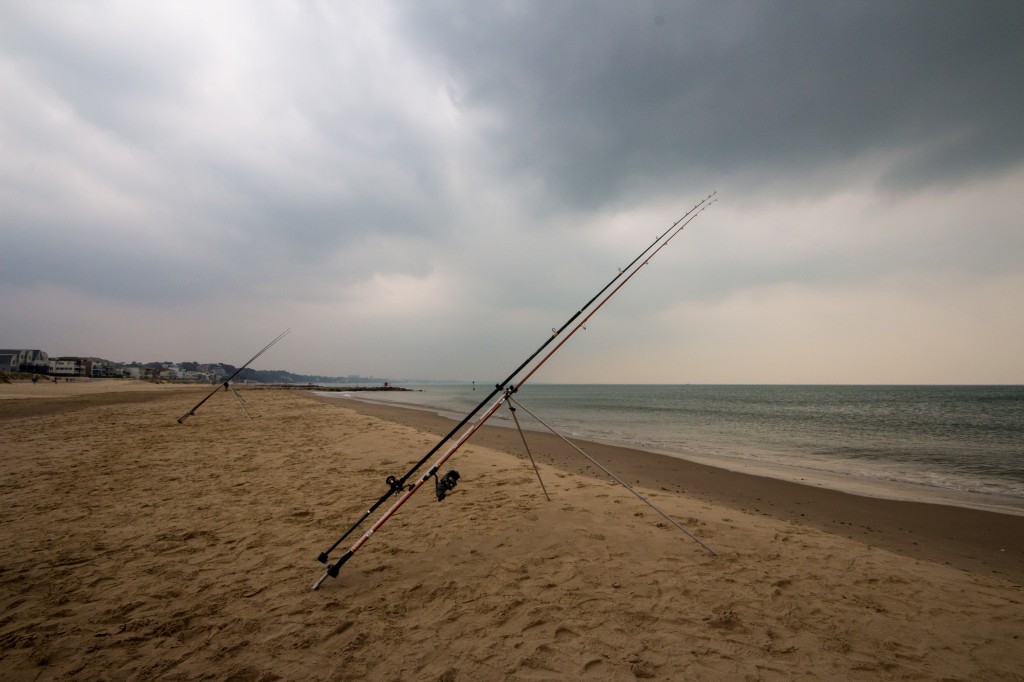 Plaice fishing around Poole.