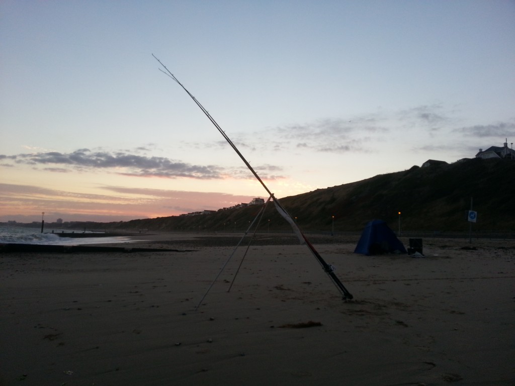 Sole fishing at Southbourne