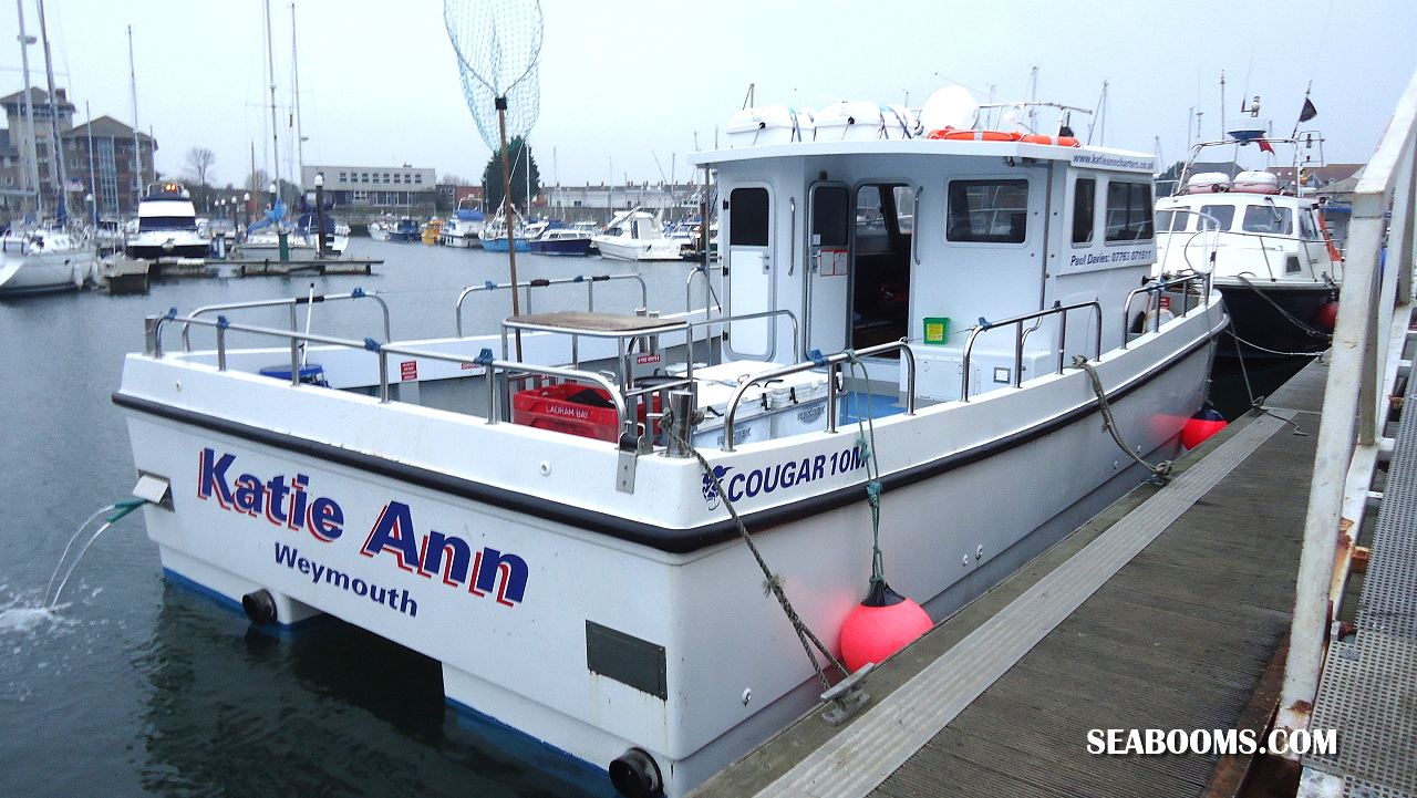 Fishing out of Weymouth on board charter boat Katie Ann ...