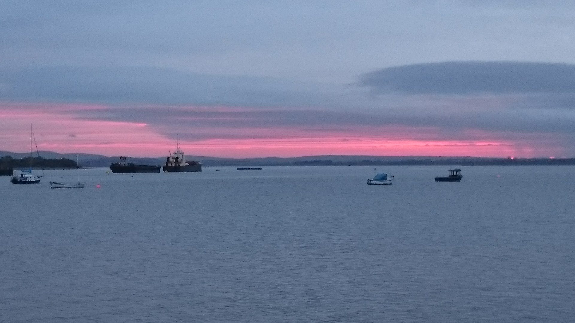 Poole Harbour sunset