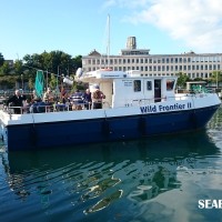 Winter fishing on Wild Frontier II out of Weymouth with boat angler Allan Yates