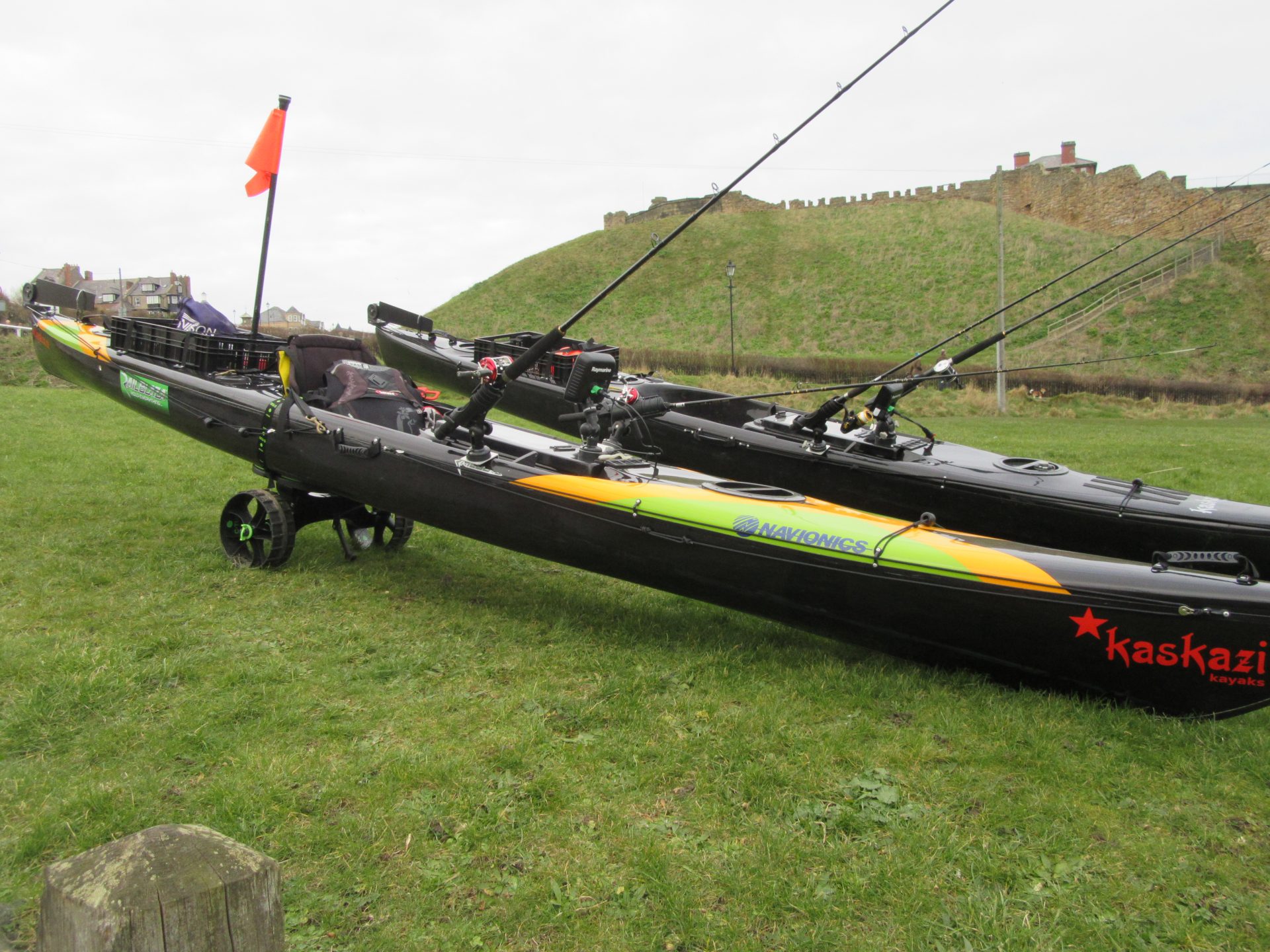 Rigging a Kayak. Fishing Tails