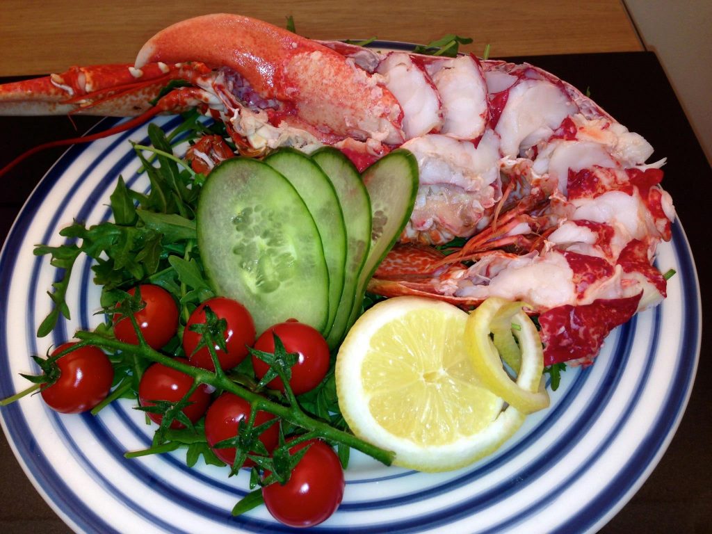 Bassman's Cheeky Lobster salad