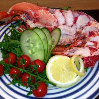 Bassman’s Cheeky Lobster salad