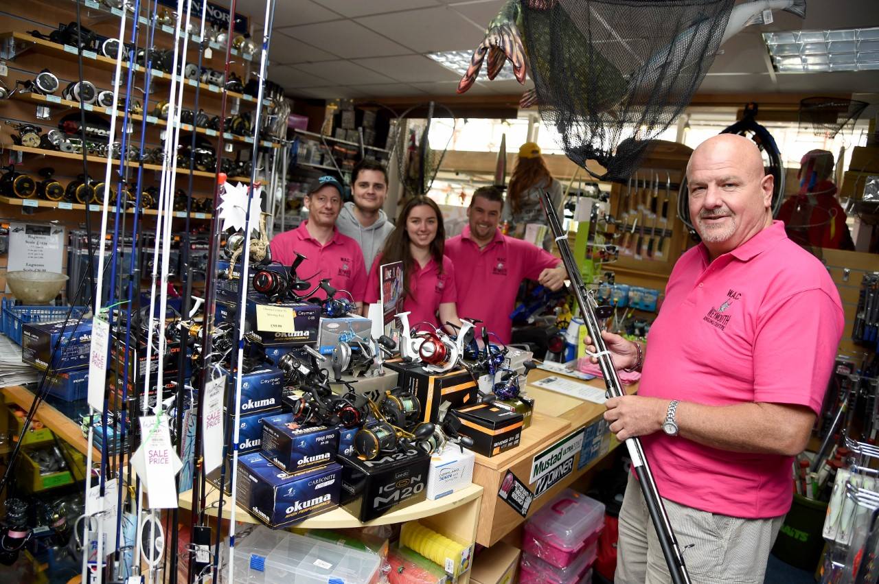 Weymouth Angling Centre team